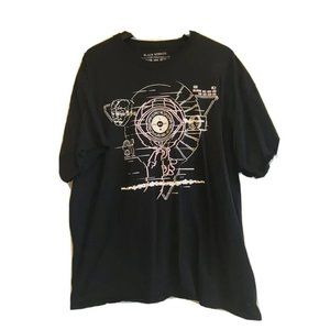 Marvel Comics Black Mirror T-Shirt LOOTWEAR Black Graphic Size XXL 2XL Blend